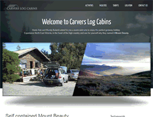 Tablet Screenshot of carverslogcabins.com.au